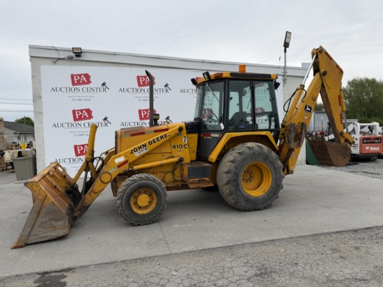 John Deere 410C 4X4 Loader W/ Backhoe