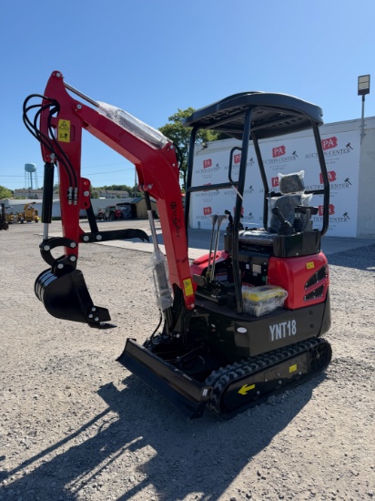 New CFG YNT18 Mini Excavator