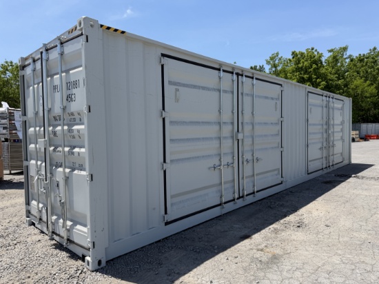 Used 40 Ft High Cube Multi Door Container