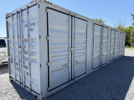 Used 40 Ft High Cube Multi Door Container