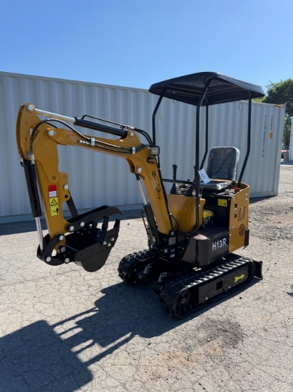 New CFG H13R Mini Excavator