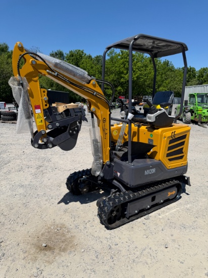 New CFG MX20R Mini Excavator