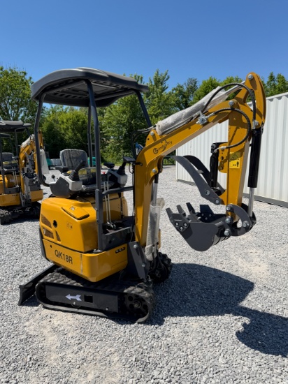New CFG QK18R Mini Excavator