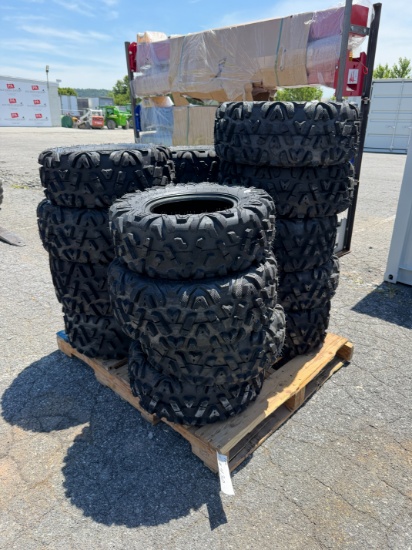 Skid Lot Of New Misc Size ATV Tires