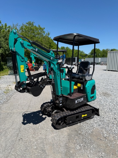 New CFG KT12R Mini Excavator