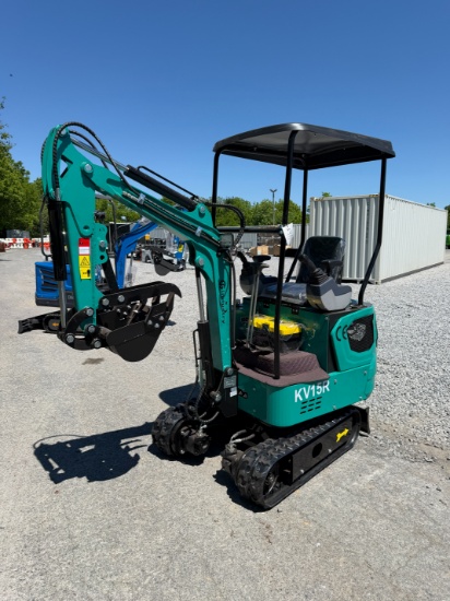 New CFG KV15R Mini Excavator