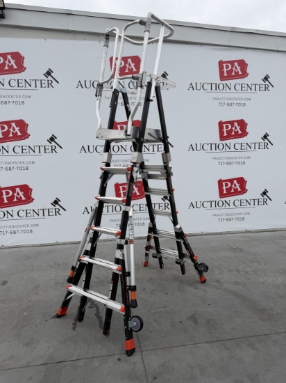 New Little Giant IAA 5-9' Cage Ladder