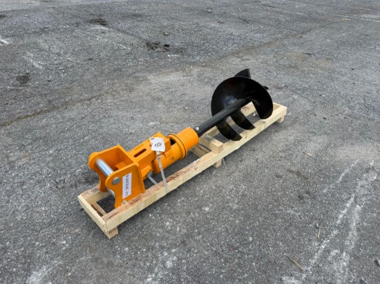 New GIYI Excavator Attach Auger Drive