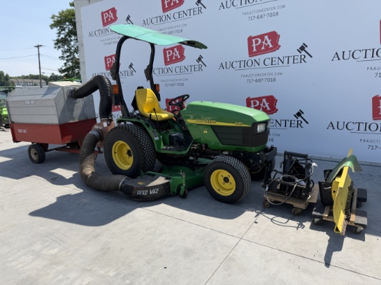 2002 John Deere 4115 Hydrostatic Tractor Package