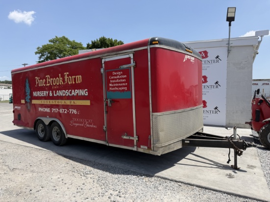 2015 Homesteader 8X20' Enclosed Cargo Trailer