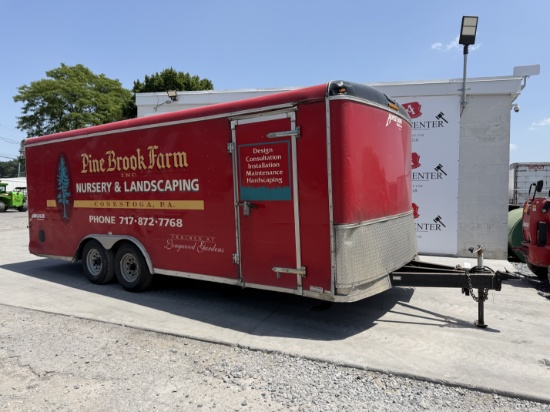 2015 Homesteader 8X20' Enclosed Cargo Trailer