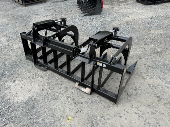 New JMR Quick Attach 72" Rock Grapple Bucket