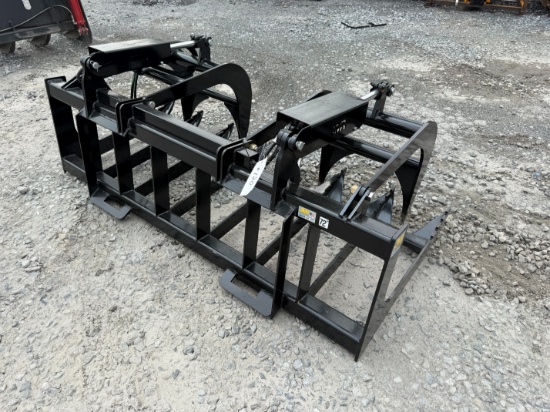New JMR Quick Attach 72" Rock Grapple Bucket