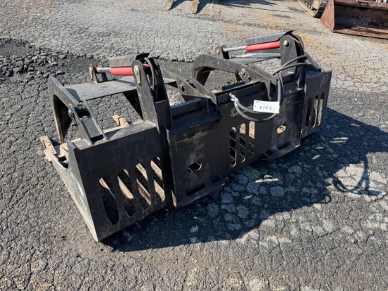 Used Quick Attach 78" Rock Grapple Bucket