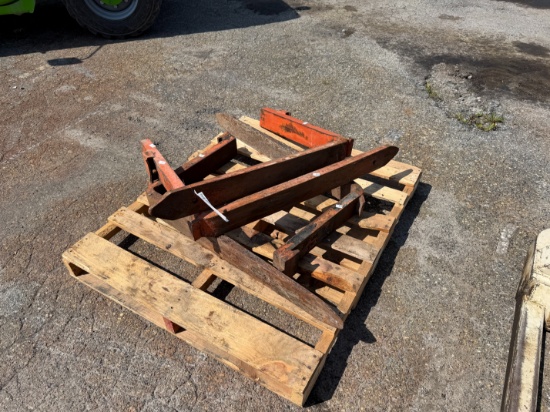 (2) Sets Of 36" Forklift Forks