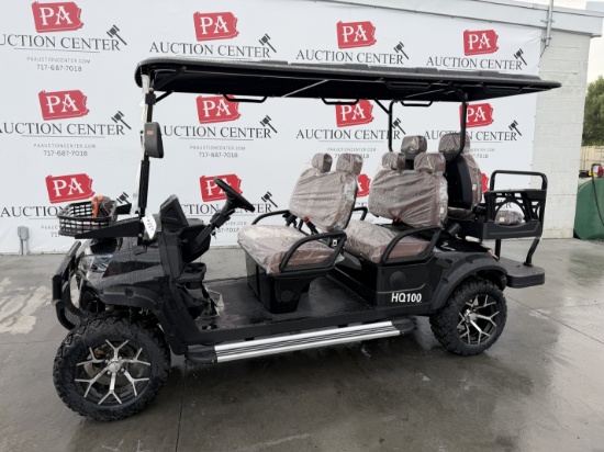 New SDLANCH HQ100 Electric 6 Seater Golf Cart