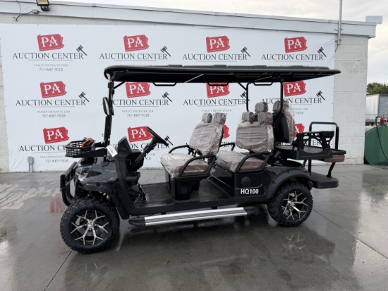 New SDLANCH HQ100 Electric 6 Seater Golf Cart