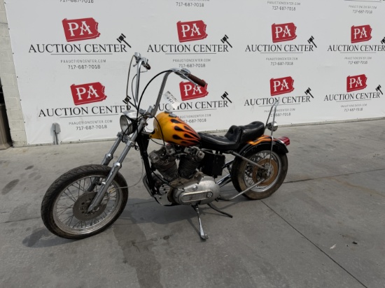 1973 Harley Davidson Motorcycle