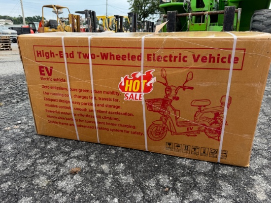 New SDLANCH EV 2 Wheeled Electric Scooter Black