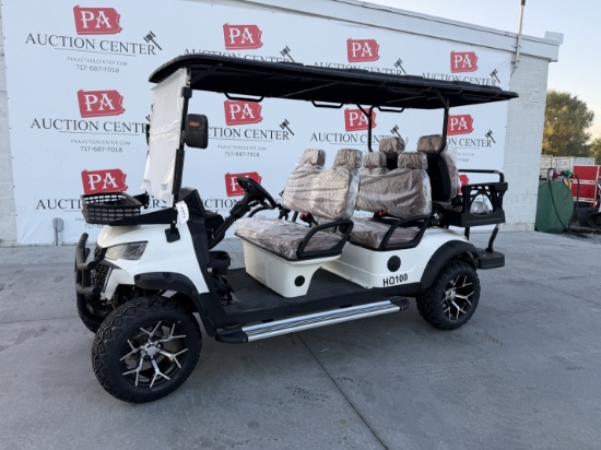 New SDLANCH HQ100 Electric 6 Seater Golf Cart