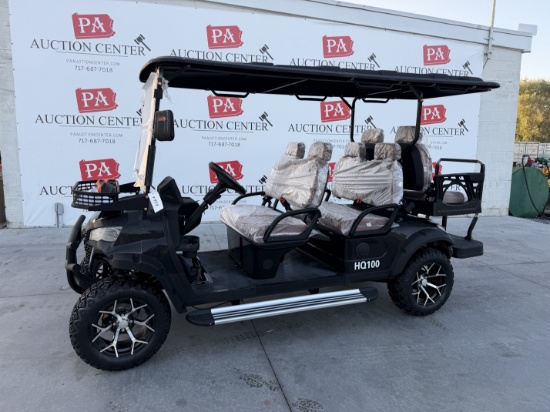 New SDLANCH HQ100 Electric 6 Seater Golf Cart