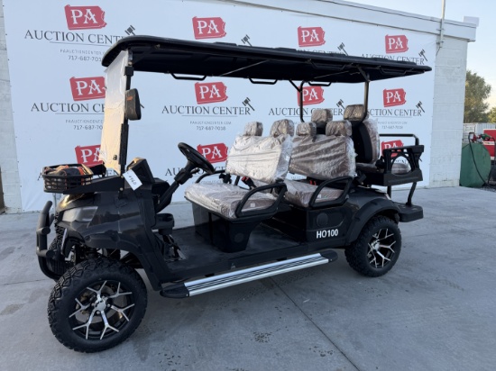 New SDLANCH HQ100 Electric 6 Seater Golf Cart