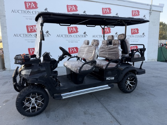 New SDLANCH HQ100 Electric 6 Seater Golf Cart