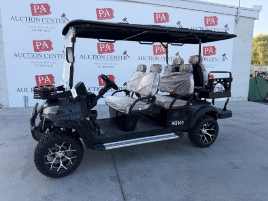 New SDLANCH HQ100 Electric 6 Seater Golf Cart