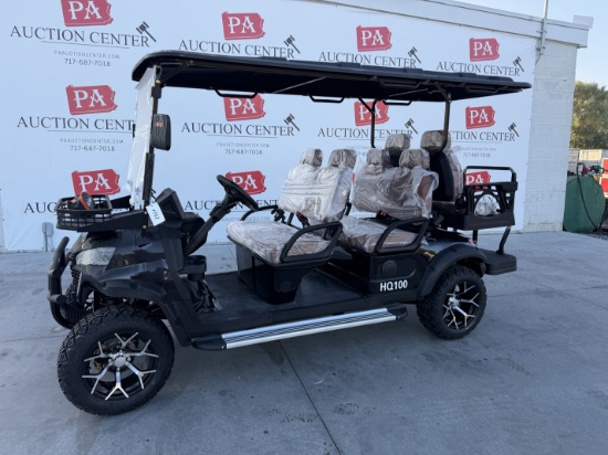 New SDLANCH HQ100 Electric 6 Seater Golf Cart