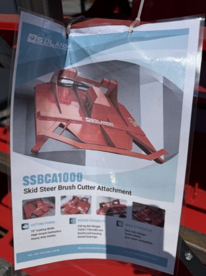 New SDLANCH 72" Quick ATtach Brush Cutter