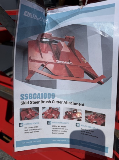 (3X) New SDLANCH 72" Quick ATtach Brush Cutter
