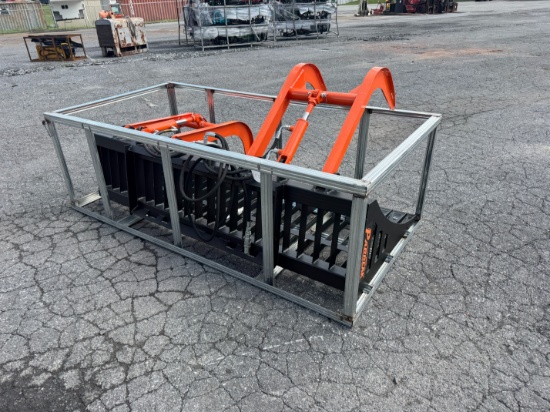 New PA Break Quick Attach 80" Rock Grapple Bucket