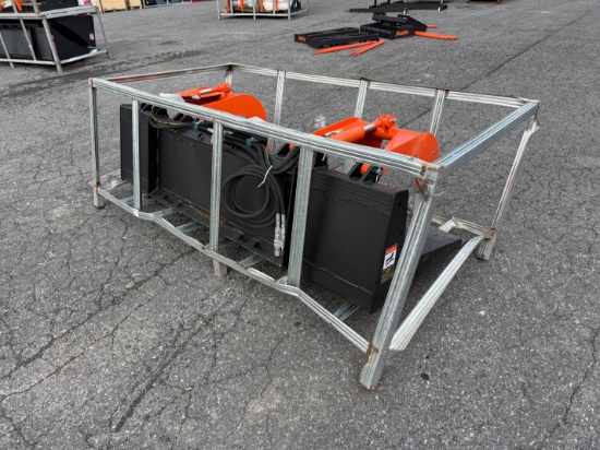 New PA Break Quick Attach 78" Grapple Bucket