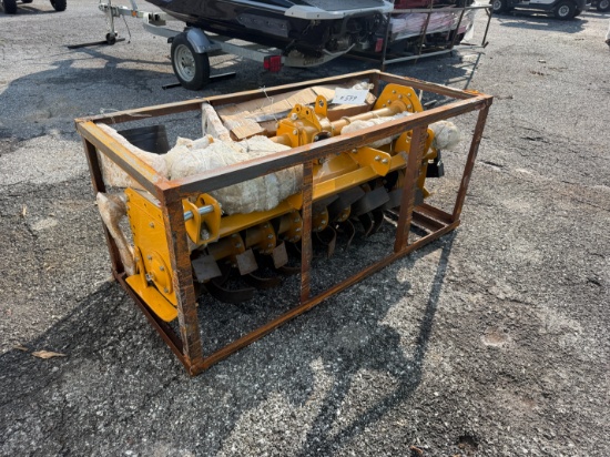 New AGT 48" 3 Point Hitch Roto Tiller Attachment