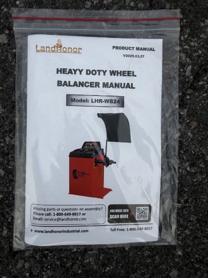 New Landhonor Heavy Duty Wheel Balancer