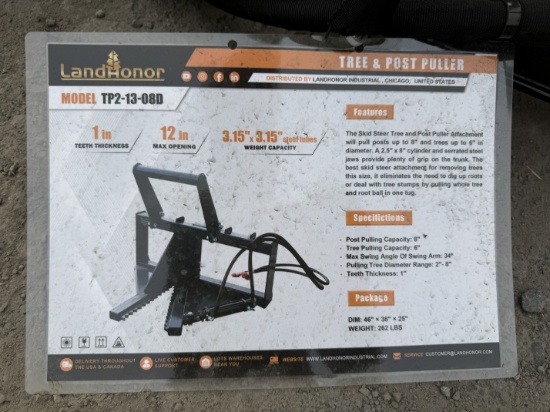 New Landhonor Quick Attach Tree & Post Puller