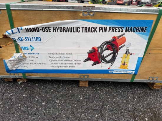 New SKLP Hydraulic Track Pin Press Machine