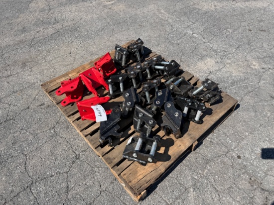 (20) Pcs New Mini Excavator Clamp Attachments