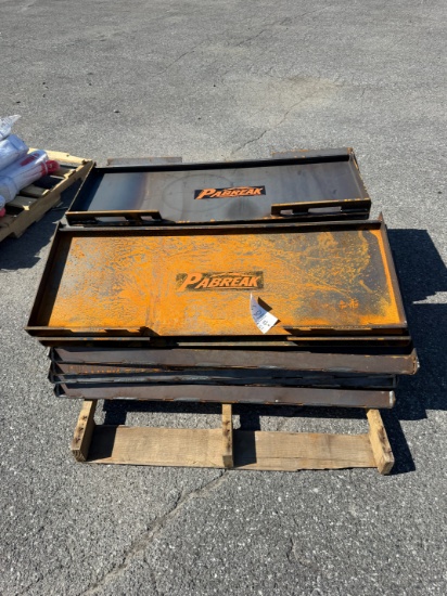 Skid Lot Of (15) New Pa Break Quick Attach Plates