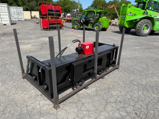 New GIYI Quick Attach 79" Vibratory Bucket