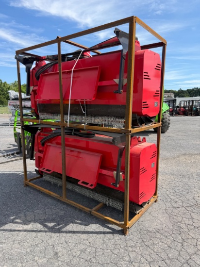 (2X) New GIYI Quick Attach 72" Mulchers