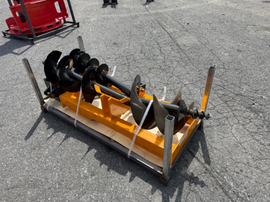 New GIYI Quick Attach Auger Drive W/ Bits