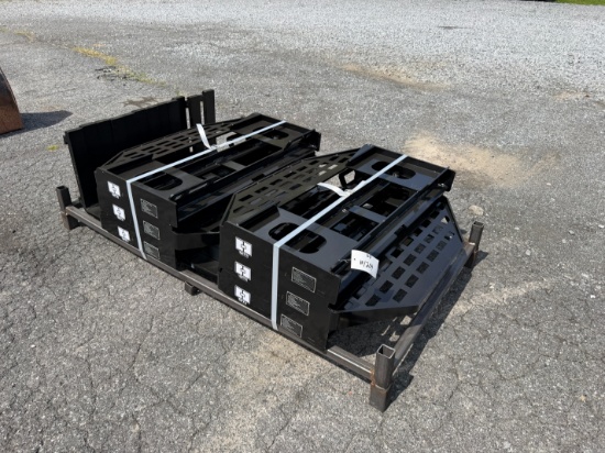 (6X) New GIYI Quick Attach Pallet Forks