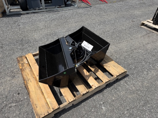 (2) New GIYI Mini Excavator Attach Buckets