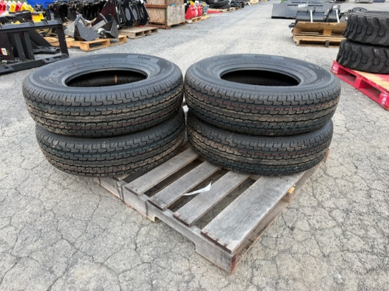 Set Of (4) New ST235/80R16 Radial Tires