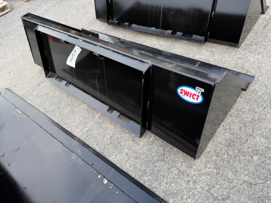 New Swict Quick Attach 72" Bucket