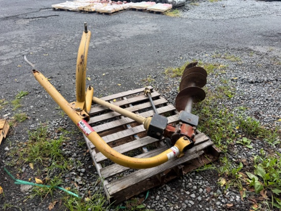 Used 3 Point Hitch Auger Drive W/ Bit