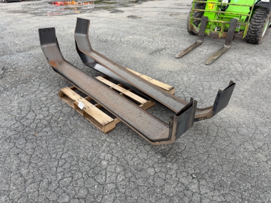 (4) 101" Metal Trailer Fenders