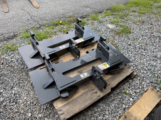 (2X) New Wolverine Quick Attach 3 Pt Hitch Adaptor