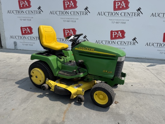 John Deere GX335 48" Hydrostatic Riding Mower